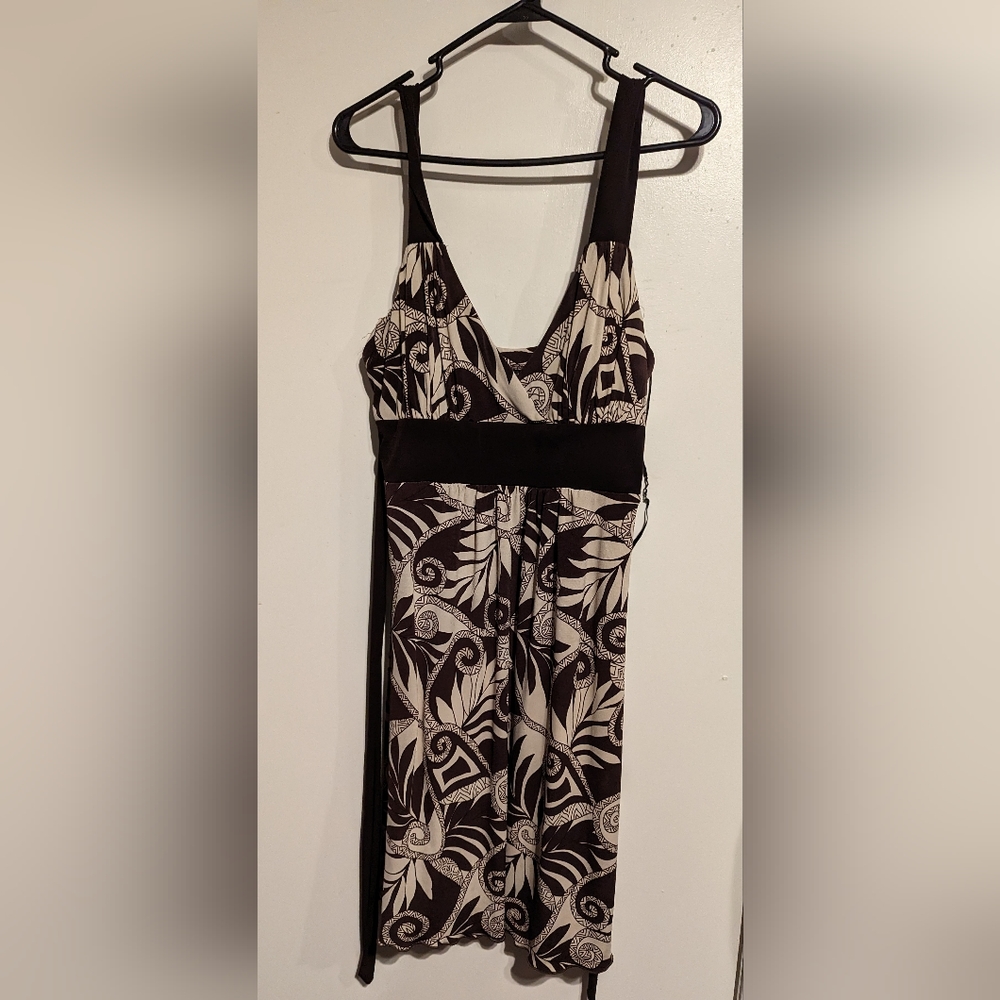 Tropical Print Dress